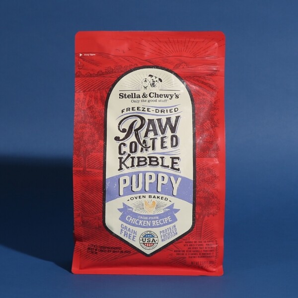 아르깡시엘,스텔라앤츄이스 로우 코티드 키블 퍼피 케이지 프리 치킨 1.6kg