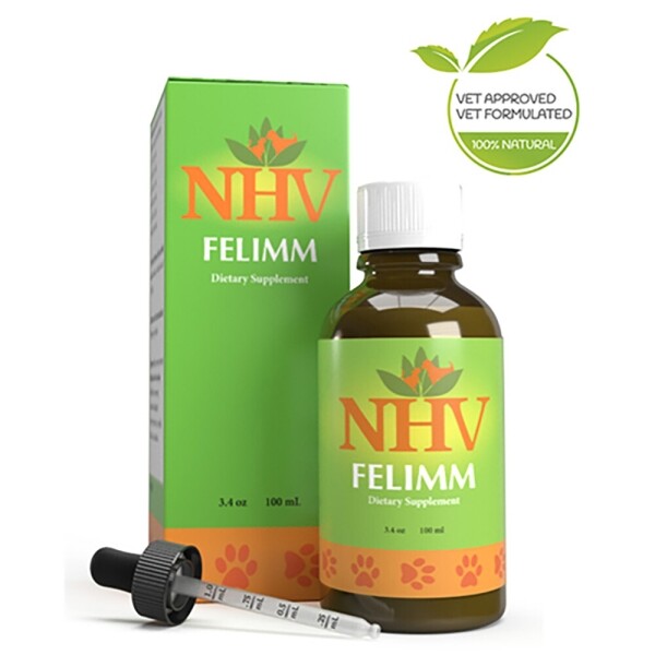 아르깡시엘,NHV 강아지 고양이 보조제 펠림 (항진균.항바이러스.항균) 100ml