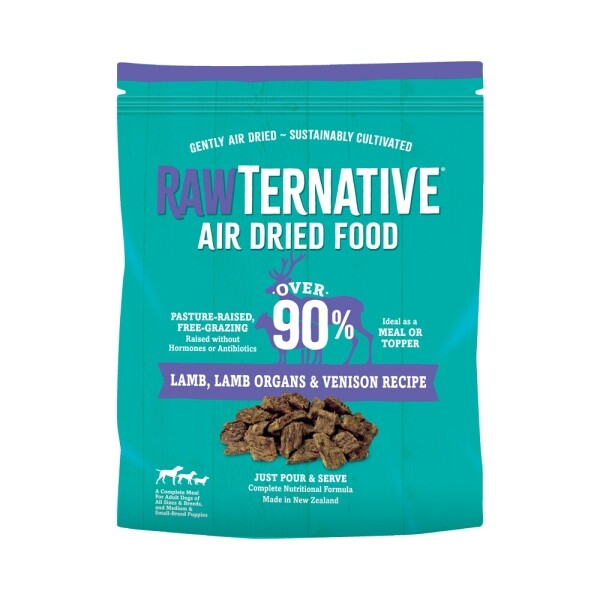 아르깡시엘,로우터너티브 에어드라이 강아지 사료 양+사슴 142g