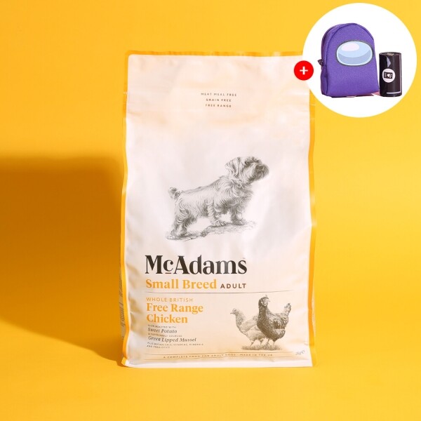 아르깡시엘,맥아담스 방목 치킨 소형견 사료 2kg