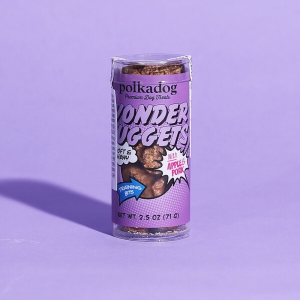 아르깡시엘,폴카독 베이커리 원더너겟 돼지간+사과 미니튜브 71g