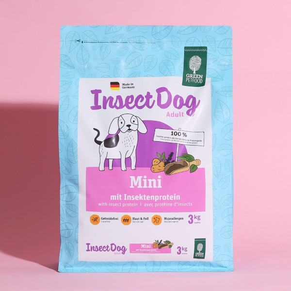 아르깡시엘,인섹트도그 하이포알러지 강아지 눈물 피부 사료 미니 3kg