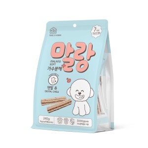 아스쿠 말랑 가수분해 덴탈츄 강아지껌 15개입